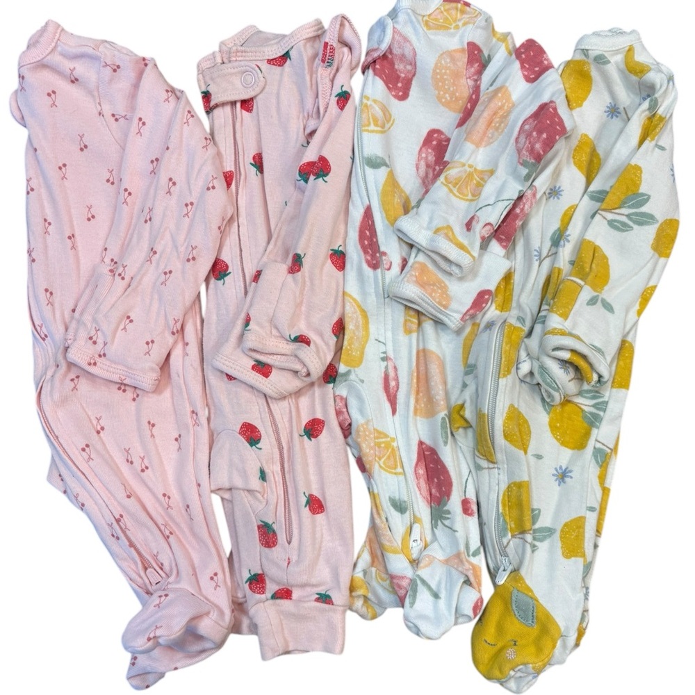 Baby Girl Carter’s Newborn Lot 🍓🍒🍊